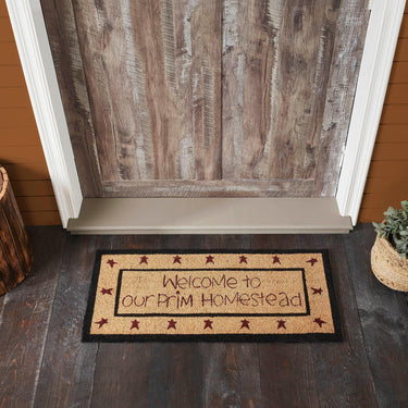 Connell Coir Welcome Rug Rect Stars 17x36 - The Fox Decor